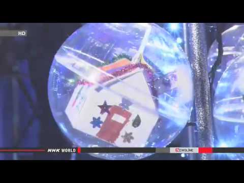 Xmas tree brightens up tsunami hit area   News   NHK WORLD   English