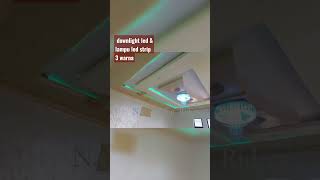 Download lagu plafon gypsum // plafon kamar tidur // DROP CEILING#shorts #plafonrumah #tiktok #trending mp3