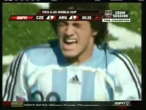 FIFA (Under 20) World Cup 2007 Final Argentina 2 Czech Republic 1