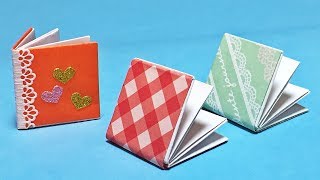 本の簡単な折り方　折り紙1枚で！【音声解説あり】origami book　新学期シリーズ#1