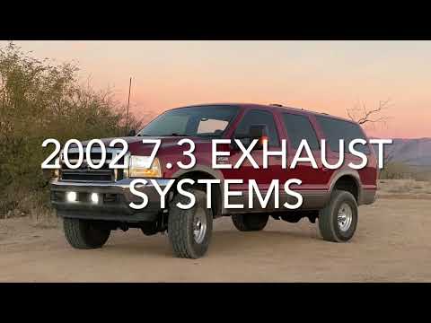 7.3 Powerstroke Banks Exhaust & Straight Pipe Sound