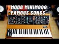 Famous Moog Minimoog Songs