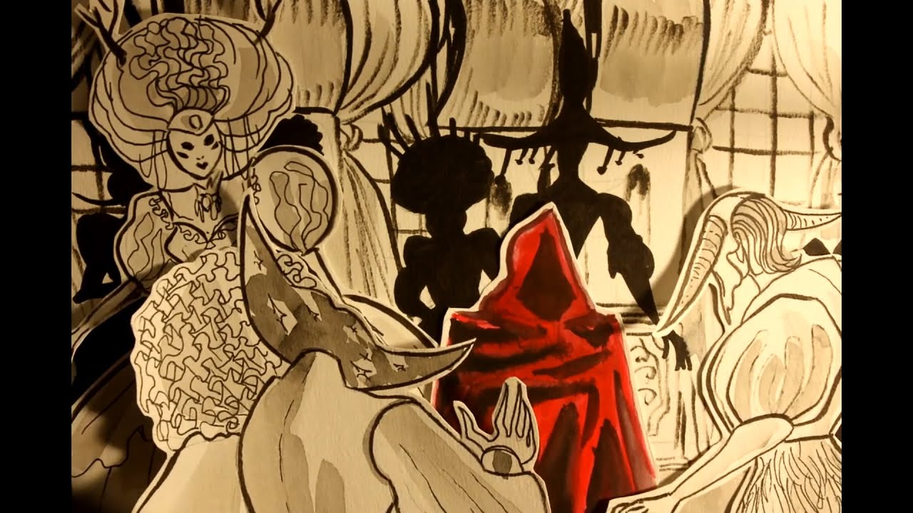 A Máscara da Morte Rubra - Stopmotion Animation