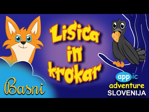 Basni - Lisica in Krokar
