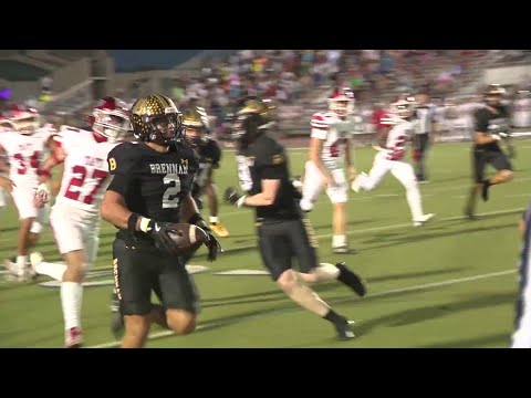 Highlights: Taft vs. Brennan, BGC Football — Week 10, 2024