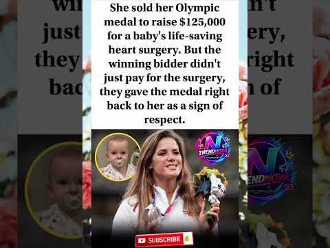 She Sold Her Olympic Medal To Save A Baby—Then The Buyer Gave It Back ❤️????#Humanity #Trending #Shorts