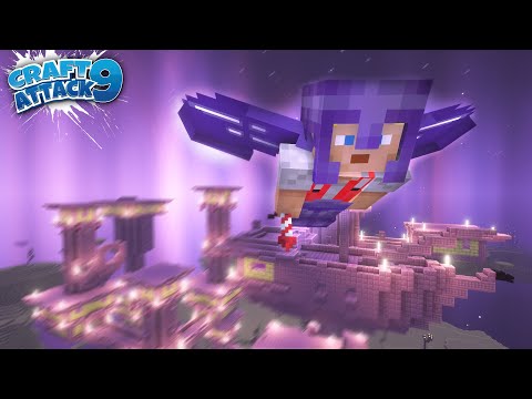 ENDLICH Elytra! + Ender Dragon Fight! - CraftAttack 9! #11