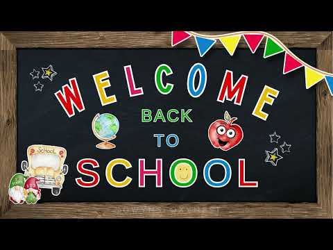 🎒 Ultimate Back to School Background Video |School Open House video Perfect Classroom Ambiance 2024!