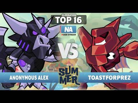 Anonymous Alex vs Toastforprez - Elimination Top 16 - Summer Championship 2023 - NA 1v1