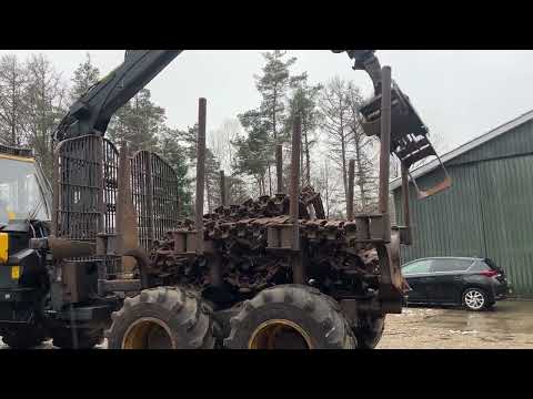 Video: Ponsse Buffalo 8W udkørselsmaskine 1