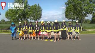 preview picture of video 'Cold Water Challenge 2014 Feuerwehr Nauheim'