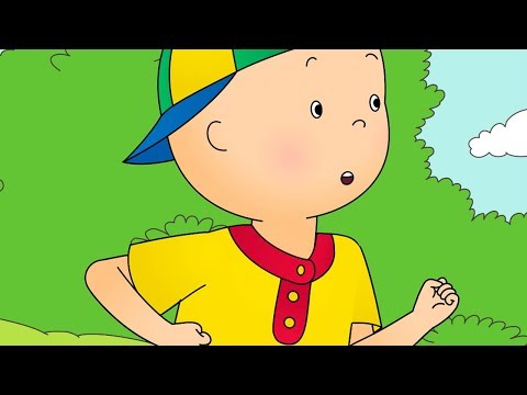 Running with Caillou | Caillou Cartoon