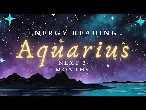 **AQUARIUS** This will help you feel more grounded and sure about yourself...//NEXT 3 MONTHS//