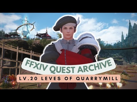 South Shroud: Lv.20 Leves of Quarrymill | No Commentary | FFXIV Quest Archive