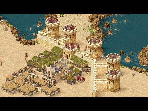 3v3 Skirmish Gameplay - Stronghold Crusader Definitive Edition