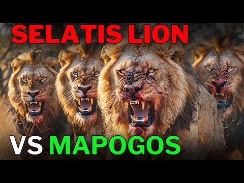 THEY WHERE THE  NIGHTMARE OF THE LIONS OF MAPOGOS | SELATIS Male Lions Coalition