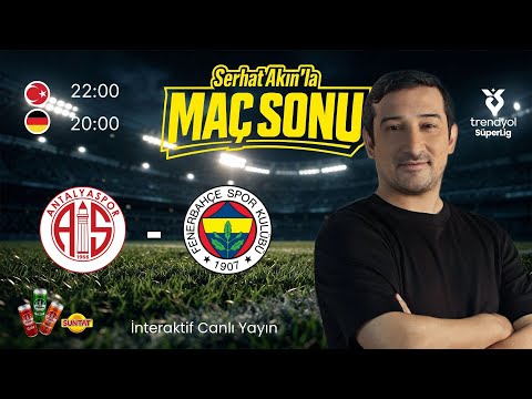 ANTALYA'DA DEPREM! 2-2 | Fenerbahçe Ne Oldu? | Serhat Akın Açıklıyor 🔴