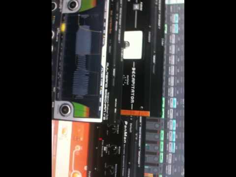 Studio session while mixing my remix for Aki Bergen & Pezzner...