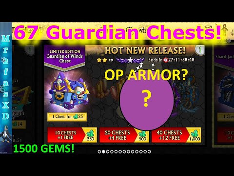 Knights and Dragons - 76 Guardian of Winds Chests!