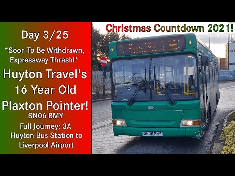 (3) *Now Withdrawn* HTL Buses's 16 year old Dennis Dart! [SN06 BMY] - Full Journey: 3A