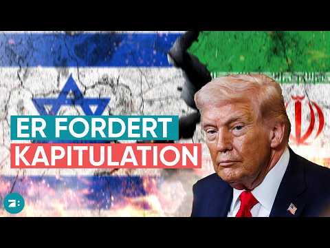Video Thumbnail: Trump fordert "bedingungslose Kapitulation"! Iran-Krieg außer Kontrolle