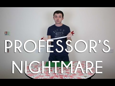 Professor's Nightmare Rope Magic Trick
