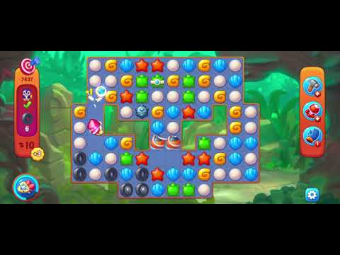 @Fishdom Special Level 7437 Challenge