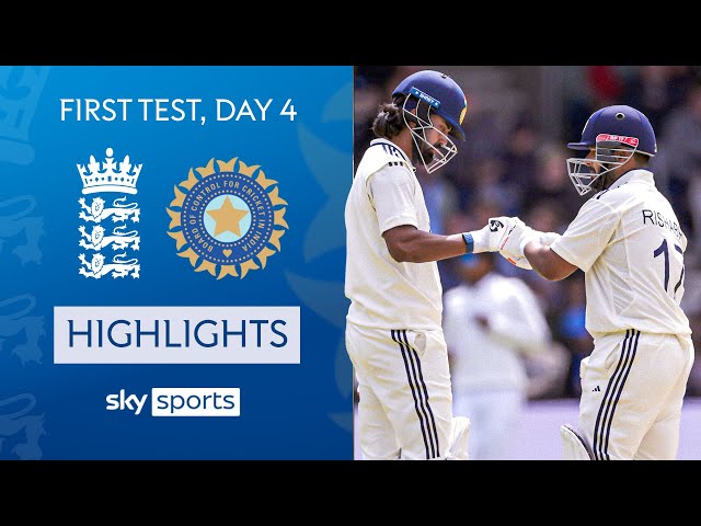 Rahul & Pant star as Josh Tongue set up MASSIVE day five at Headingley | England vs India Highlights