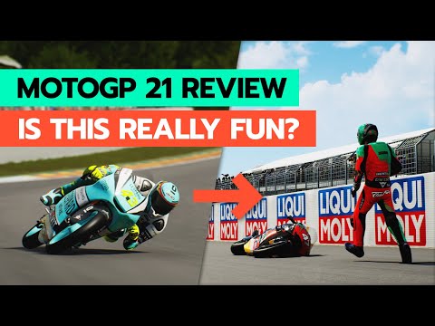 MotoGP 21 Review | Is running in a BIKE GAME fun?