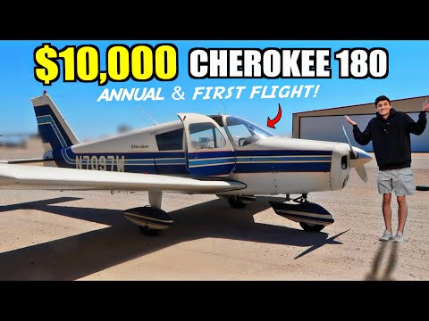 Finding What's Wrong With Our $10,000 Piper Cherokee 180 During Annual...