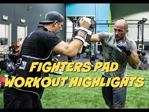 MMA FIGHTERS PAD WORKOUT HIGHLIGHTS, HENRI HOOFT TEACHING INCL VOLKAN OEZDEMIR MMA MOTIVATION
