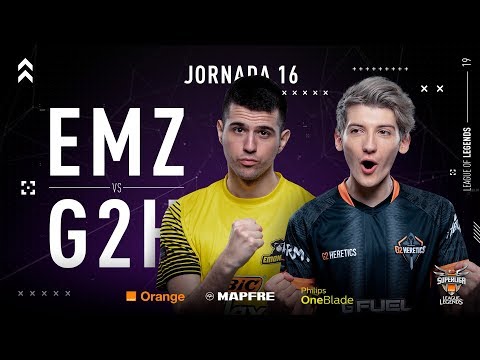 EMONKEYZ CLUB VS G2 HERETICS | Superliga Orange League of Legends | Jornada 16 | 2019