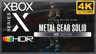 [4K/HDR] Metal Gear Solid HD Collection (MGS 3) / Xbox Series X Gameplay