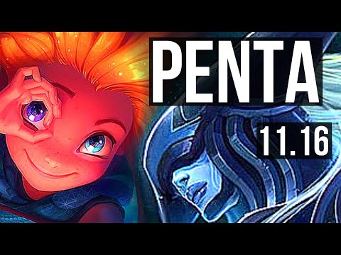 ZOE vs LISSANDRA (MID) | Penta, 11 solo kills, Legendary, 300+ games | NA Grandmaster | v11.16