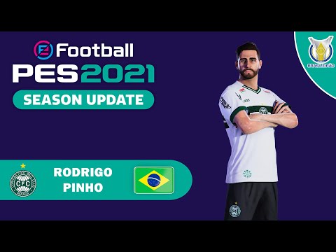 RODRIGO PINHO face+stats (Coritiba) How to create in PES 2021