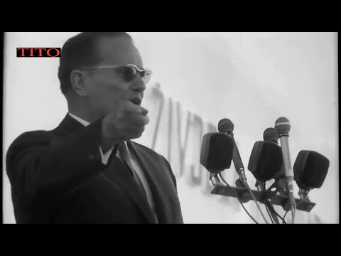 Josip Broz TITO -  Mi smo more krvi prolili za bratstvo i jedinstvo  naših naroda!