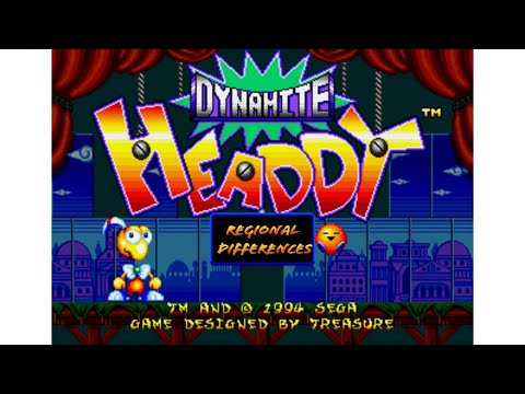 Dynamite Headdy Regional Differences