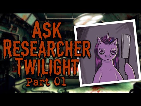 Ask Researcher Twilight: Full Cast Tumblr Comic Dub - Part 1 [DARK]