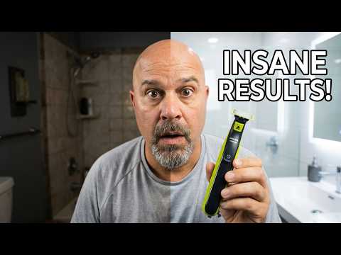 Philips Norelco One 360 Hybrid Face, Electric Beard Trimmer and Shaver, with 360 Technology, 1x 360 for Face, 5in1 Adjustable Comb, Model QP2724/90 video review thumbnail