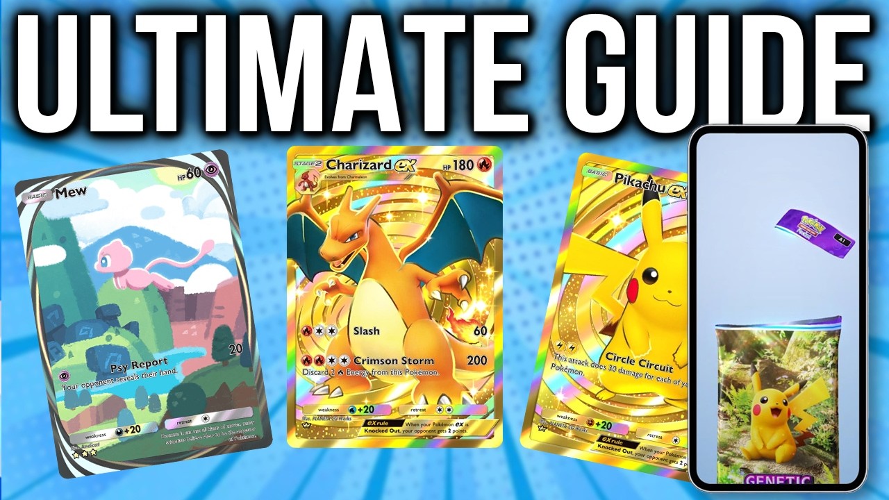 Pokemon TCG Pocket ULTIMATE Beginners Guide, Tips, Tricks & Decks!