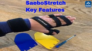 SaeboStretch : Key Features of this Resting Hand Splint
