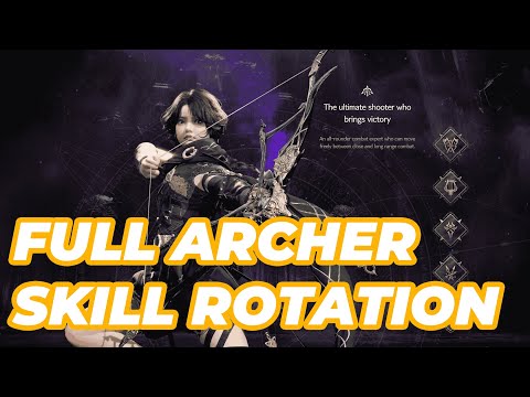 🔥 Archer Skill Rotation Guide! | Massive Bash Combo 💥 | Legend of Ymir #LegendOfYmir #Wemade