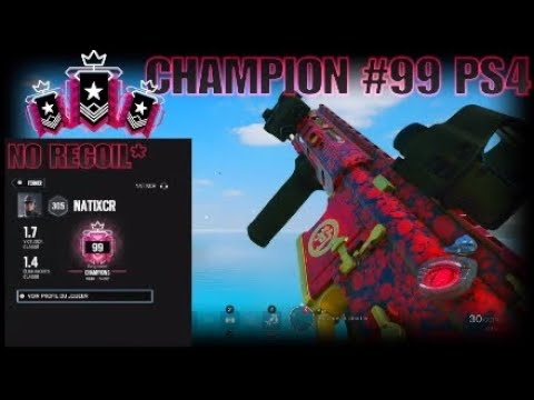 CHAMPION SHADOW LEGACY BEST SETTINGS & SENSITIVITY PS4/XBOX -RAINBOW SIX SIEGE