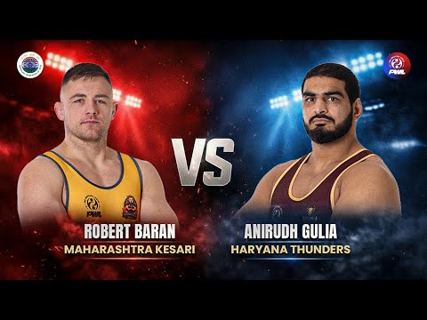 Anirudh Gulia vs Robert Baran | 125 KG | Day 9 Match 3 | PWL 2026 #pwl