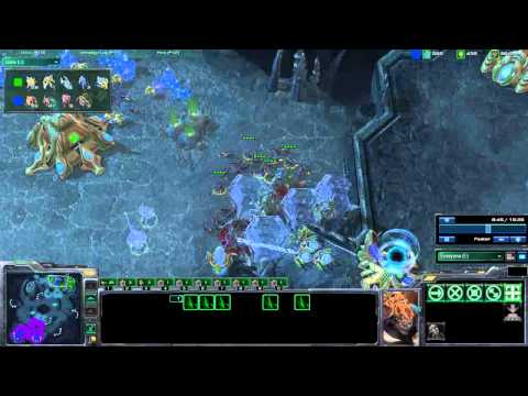 Starcraft 2 Türkçe Anlatım Tt.darvin vs Viper ZvP g1 Xel'Naga Caverns