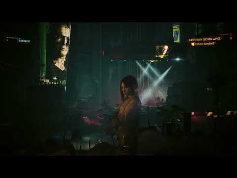 Cyberpunk 2077: Phantom Liberty - Birds With Broken Wings: Meet With Songbird "I'm Fleeing V" Talk