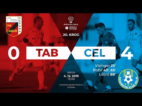 20.krog: CB24 Tabor Sežana - Celje 0:4 ; Prva liga Telekom Slovenije 2019/2020