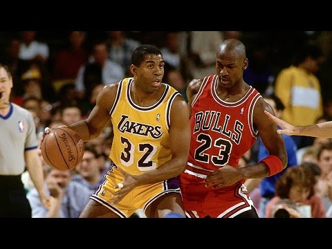 Michael Jordan vs Magic Johnson - 1991 NBA Finals