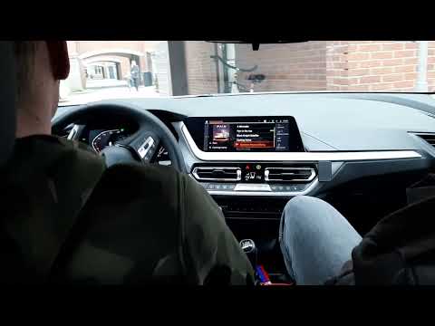 impressie van een rijles in de nieuwe BMW  van rijschool Istha in Den Helder