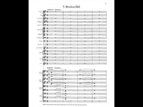 Vaughan Williams: On Wenlock Edge for voice and orchestra (1909/1923) with score